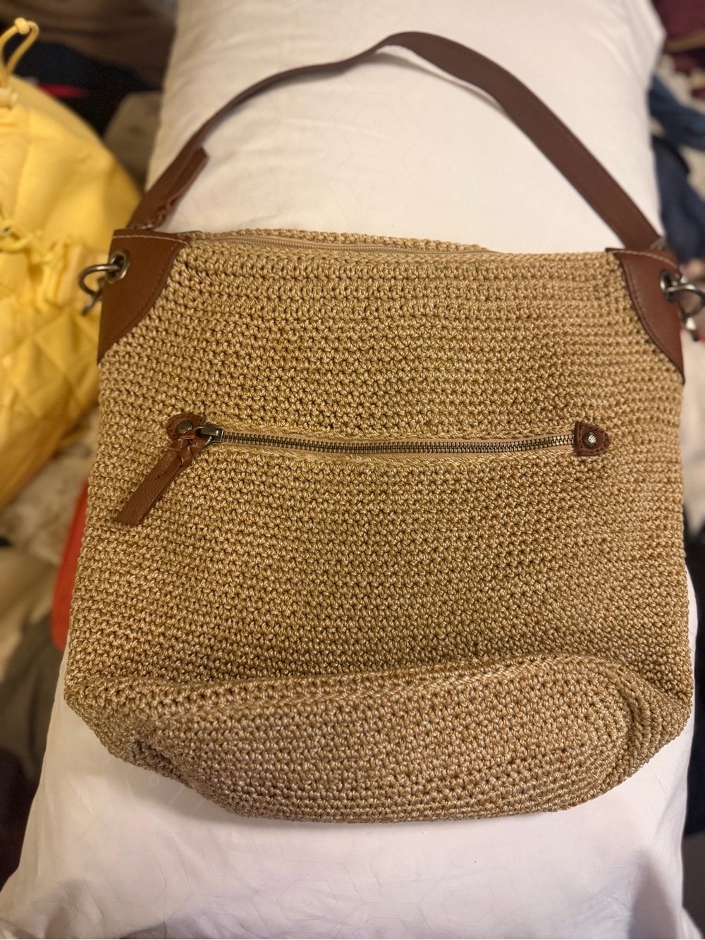 The Sak crochet hobo bag